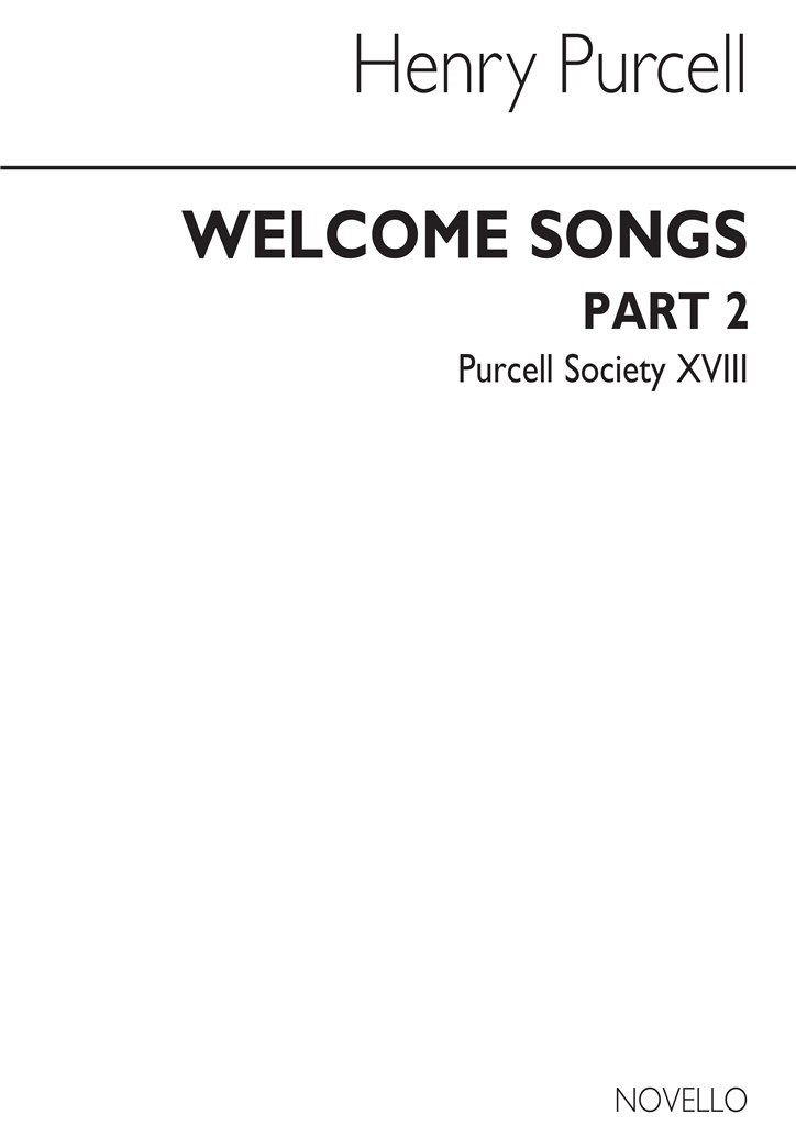 Purcell Society Book 18