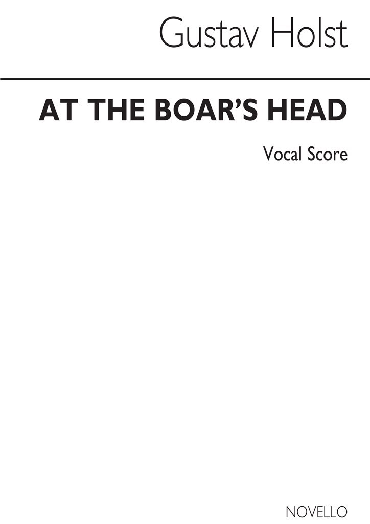 At The Boar's Head
