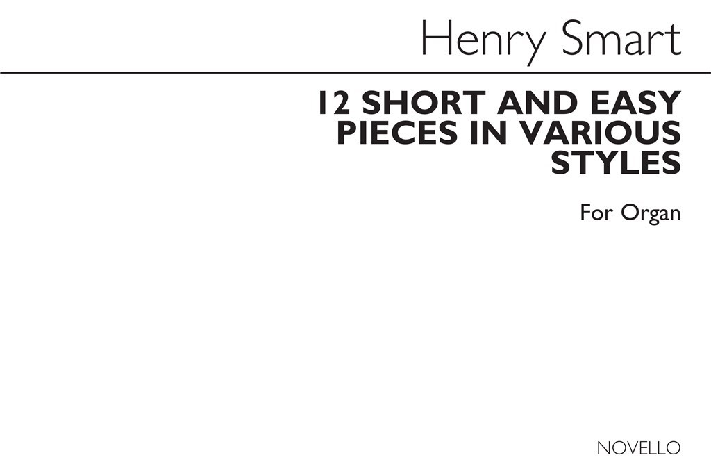 Smart 12 Short And Easy Pieces In Various Styles