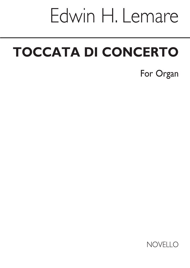 Toccata Di Concerto For Organ