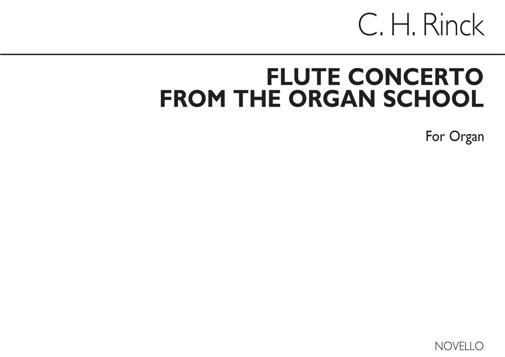 Flute Concerto From The Organ School Op.55