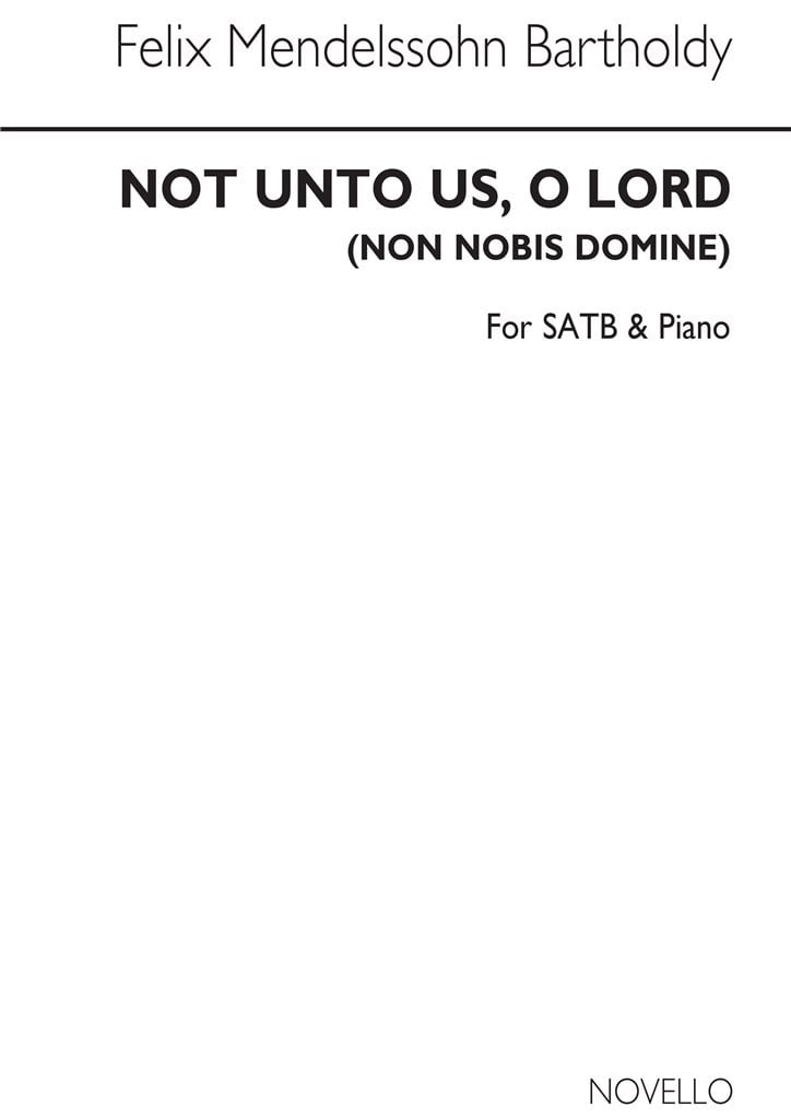 Not Unto Us O Lord Psalm 115 V/S