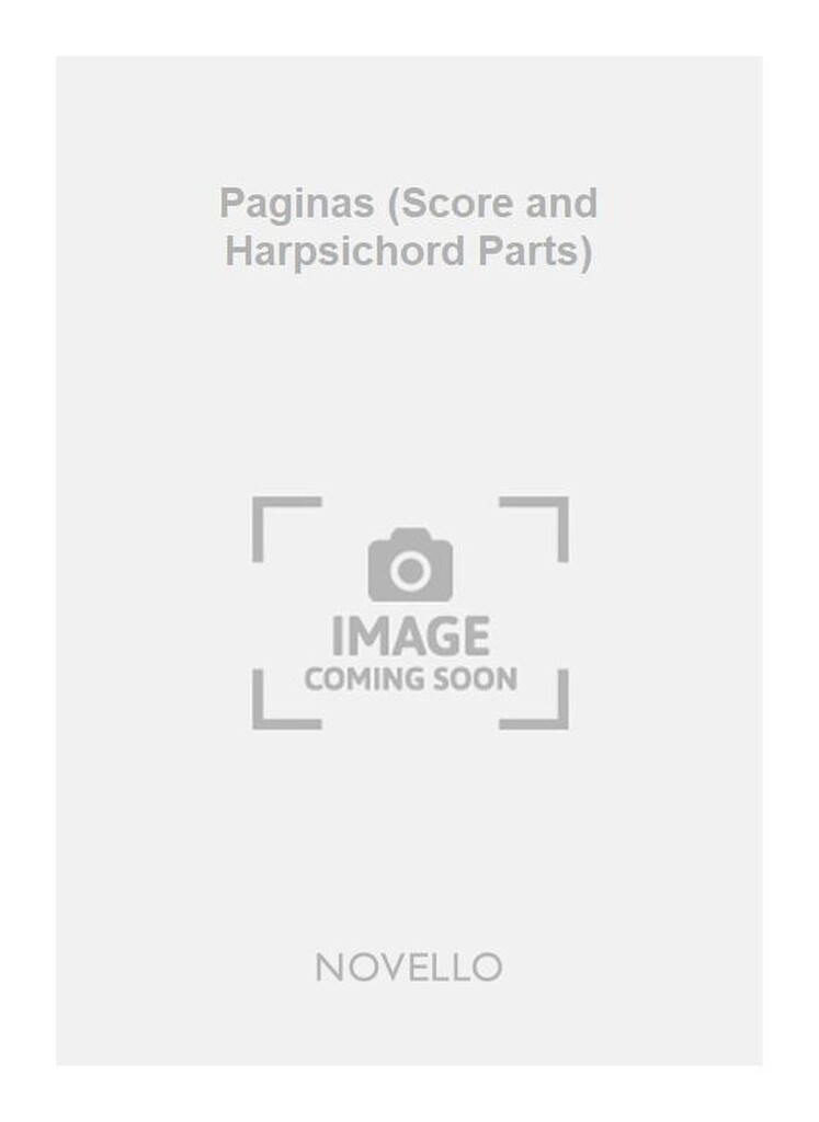 Paginas (Score and Harpsichord Parts)