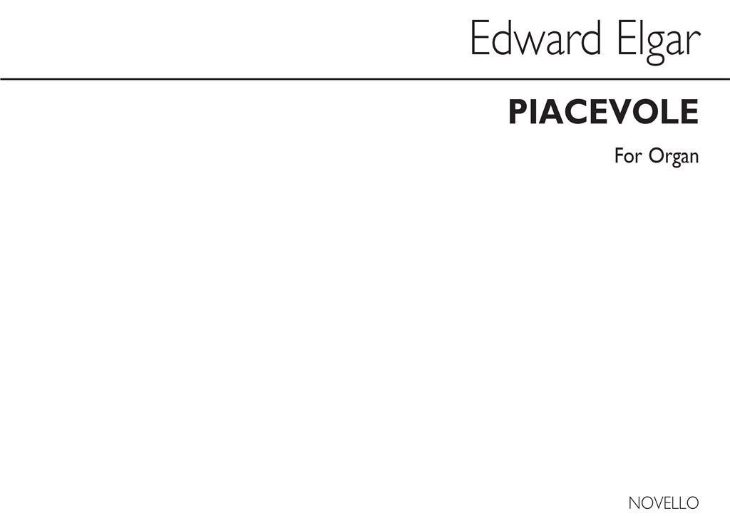 Piacevole for Organ