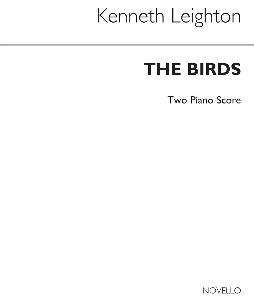 The Birds (2 Piano Version) - Score