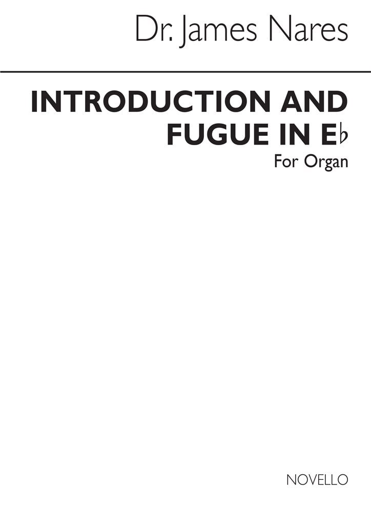 Introduction And Fugue In E Flat For
