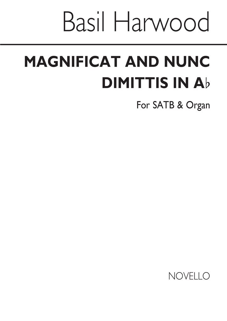 Magnificat And Nunc Dimittis In A Flat