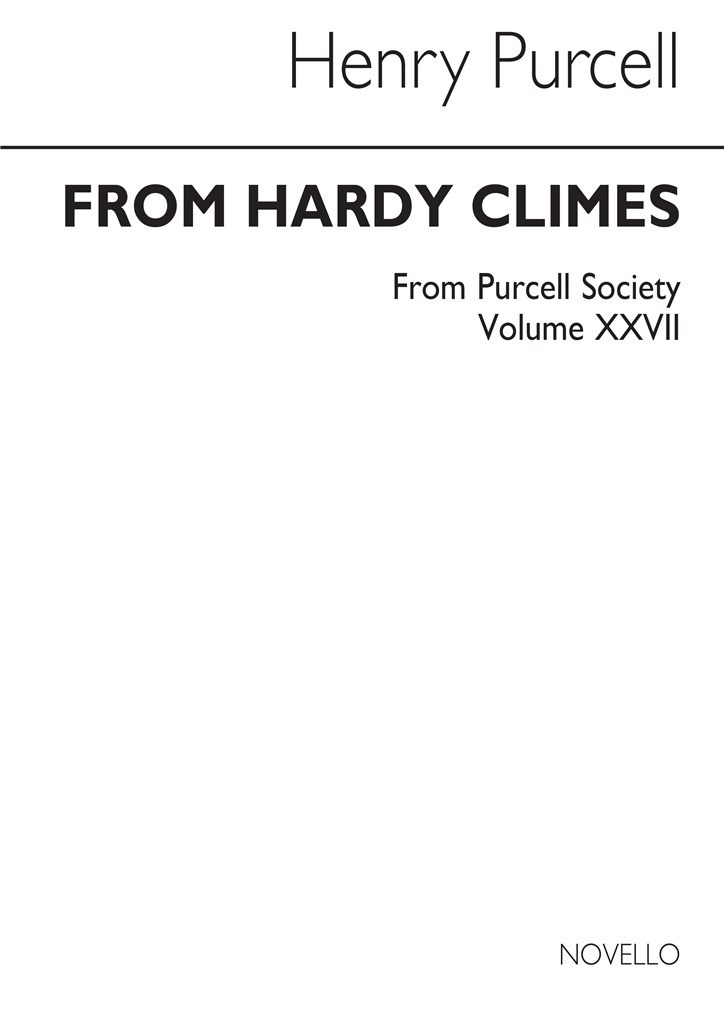 From Hardy Climes (Full Score)