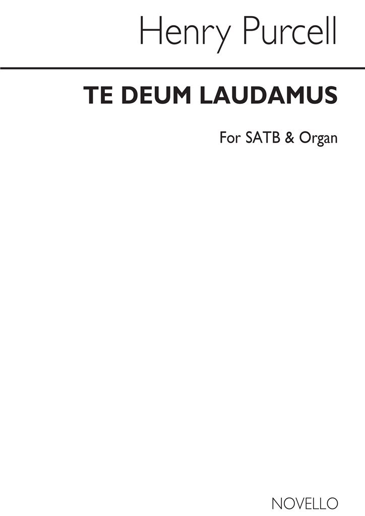 Te Deum Laudamus In B Flat Satb And