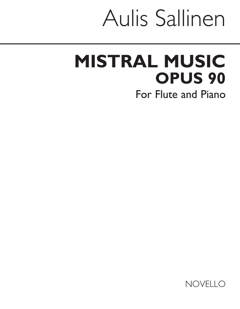 Mistral Music (Flute And Piano)