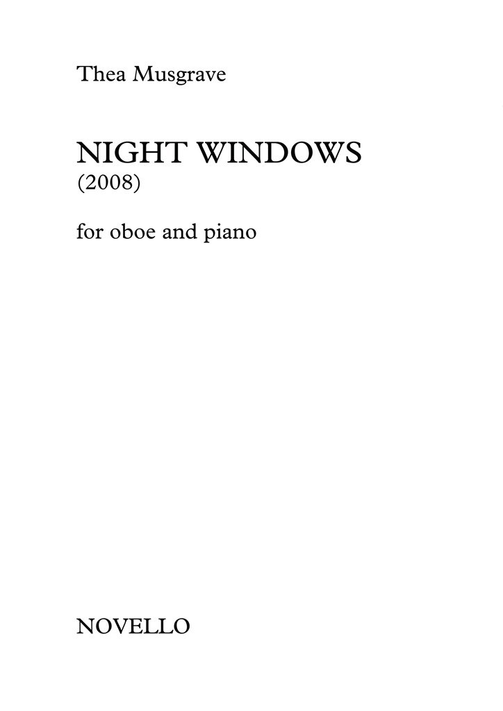 Night Windows (Oboe/Piano)