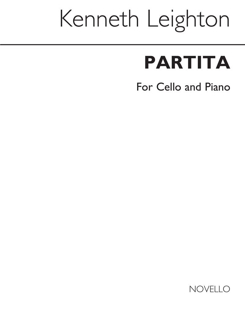 Partita For Cello And P. Op.35