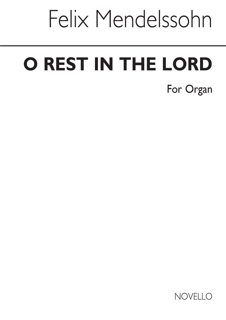 Rest In The Lord (Arranged Hugh Blair)