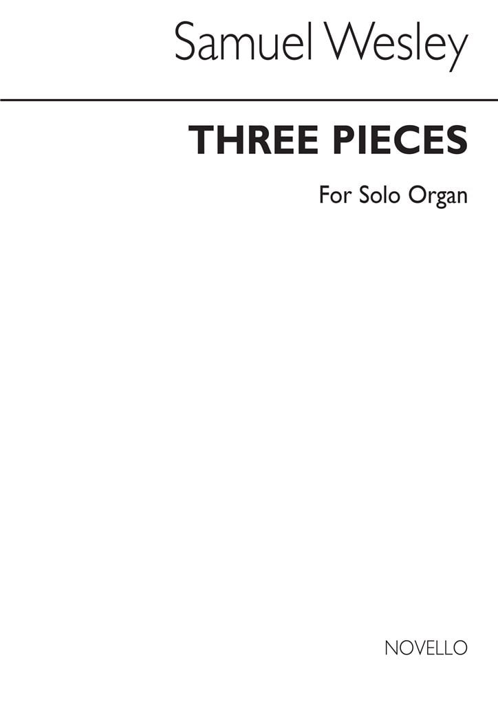 Three Pieces For Organ