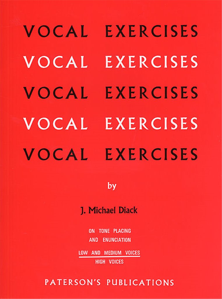 Vocal Exercises On Tone Placing And Enunciation