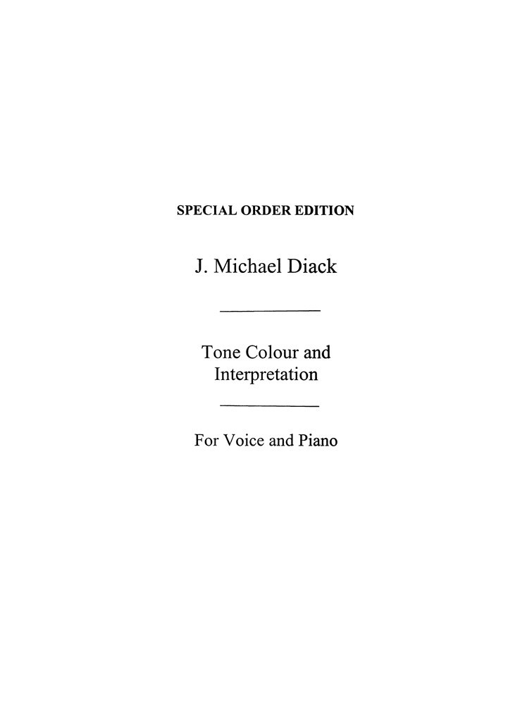 Vocal Exercises - Studies For Singers