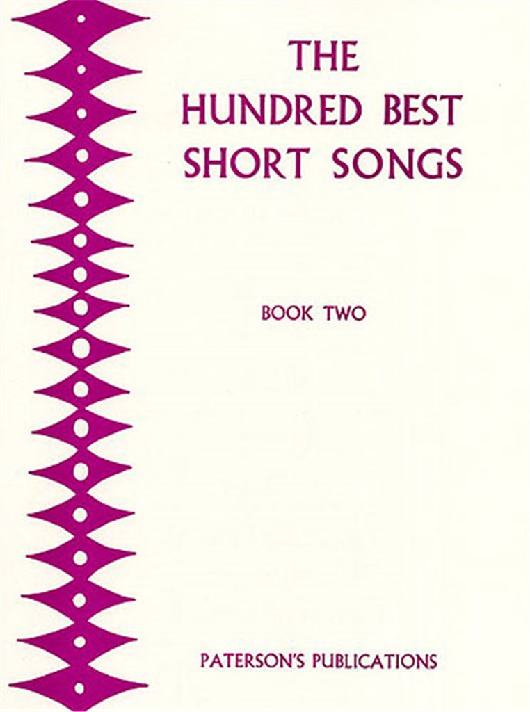 The Hundred Best Short Songs - Book Two