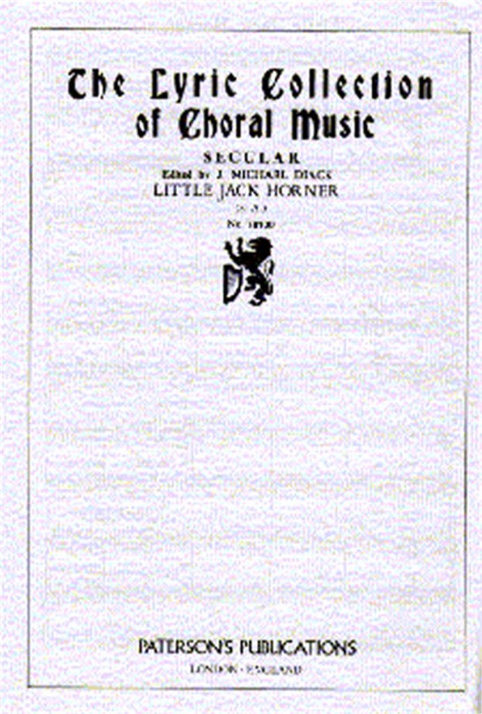 Little Jack Horner