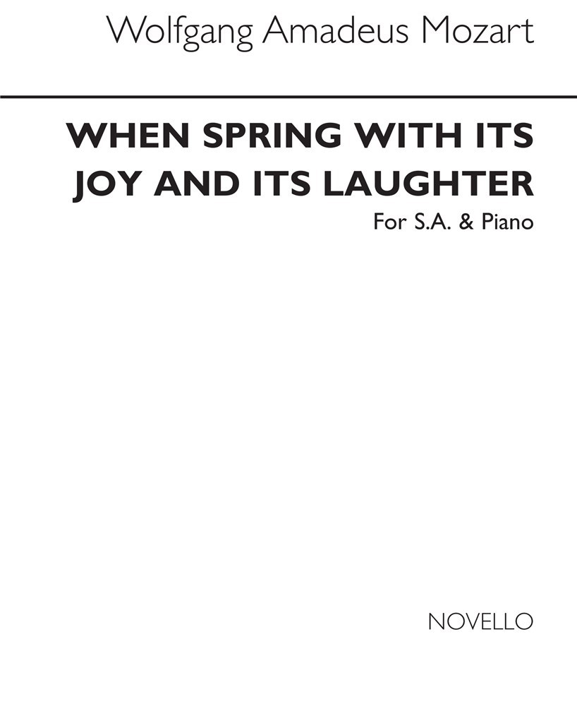 When Spring With Its Joy