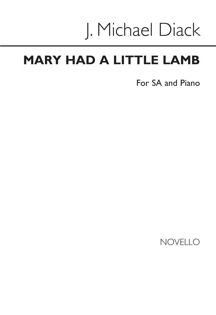 Mary Had A Little Lamb
