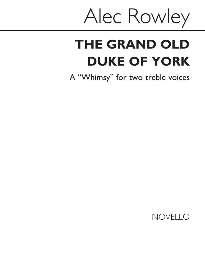 The Grand Old Duke Of York
