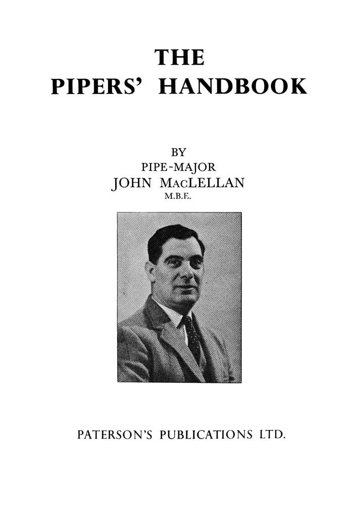 Pipers' Handbook