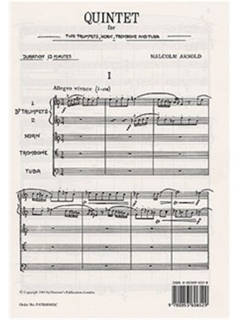 Quintet for Brass Op. 73