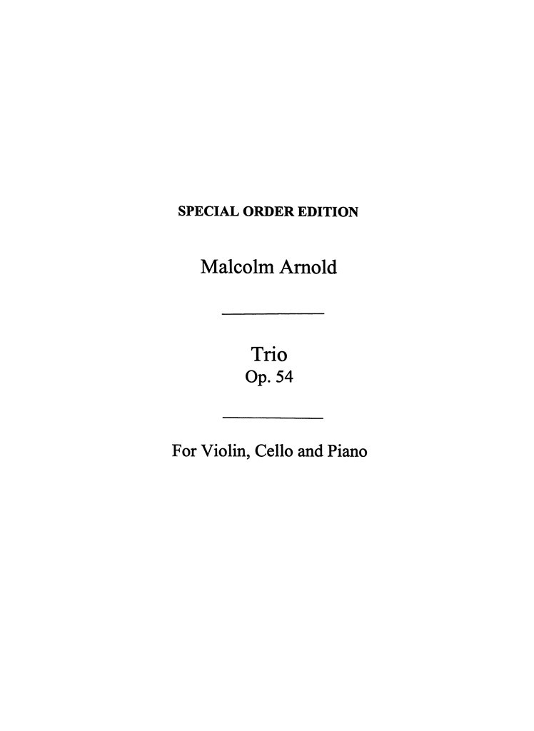 Piano Trio Op.54