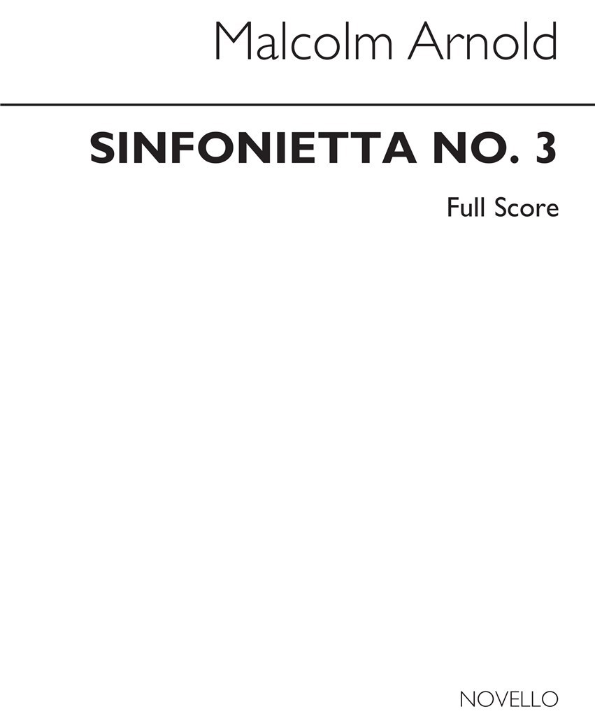 Sinfonietta No.3 Op.81