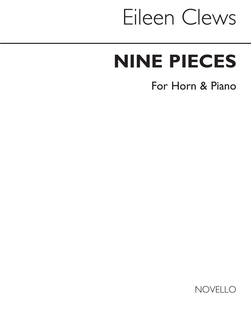Nine Pieces for Horn and Piano