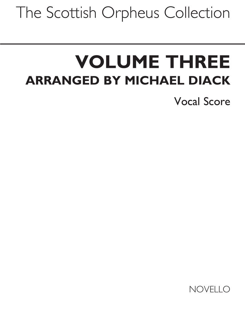 The Scottish Orpheus Collection Volume 3
