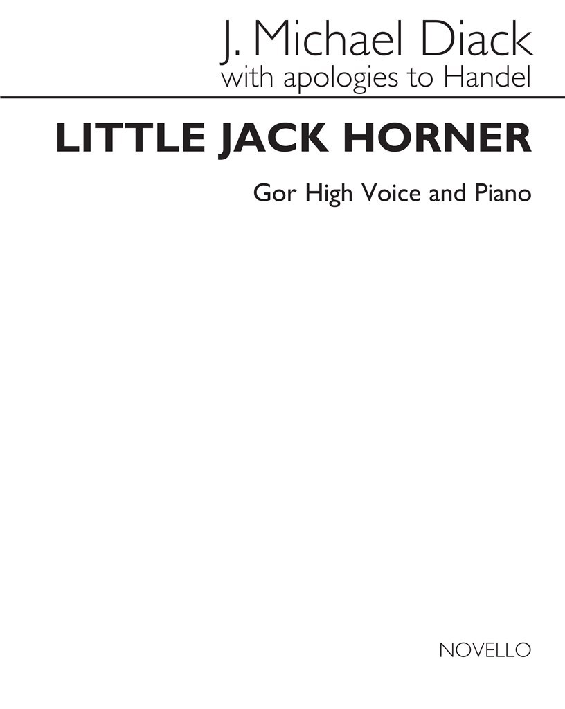 Little Jack Horner In C Major