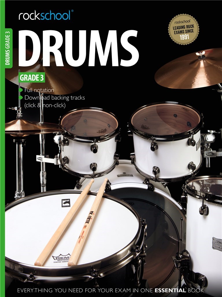 Rockschool Drums - Grade 3 (2012-2018)