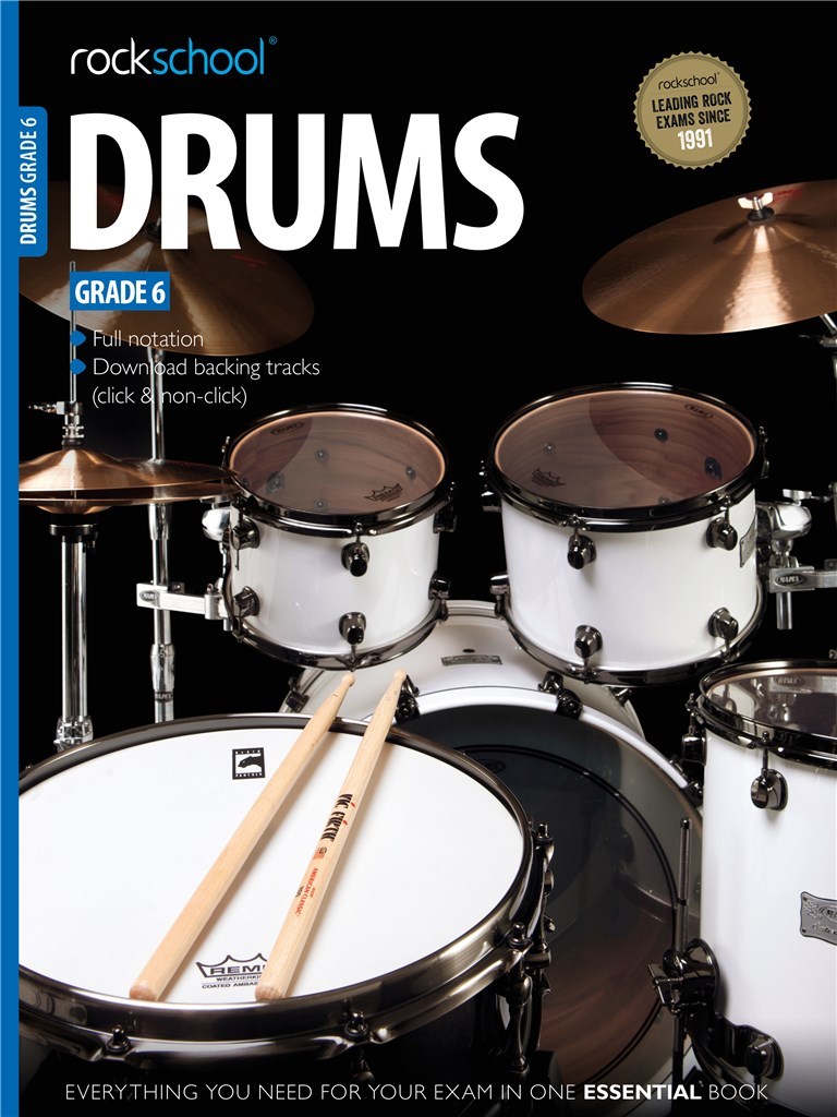 Rockschool Drums - Grade 6 (2012-2018)