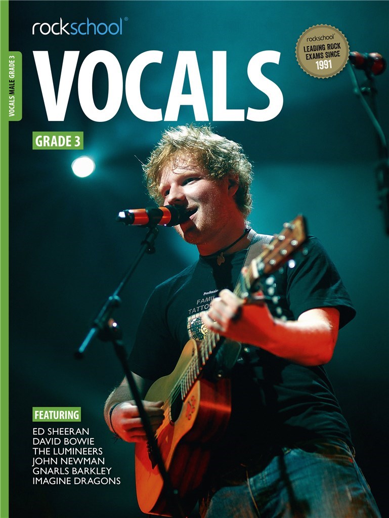 Rockschool: Vocals Gr. 3 - Male 2014-2017 Syllabus