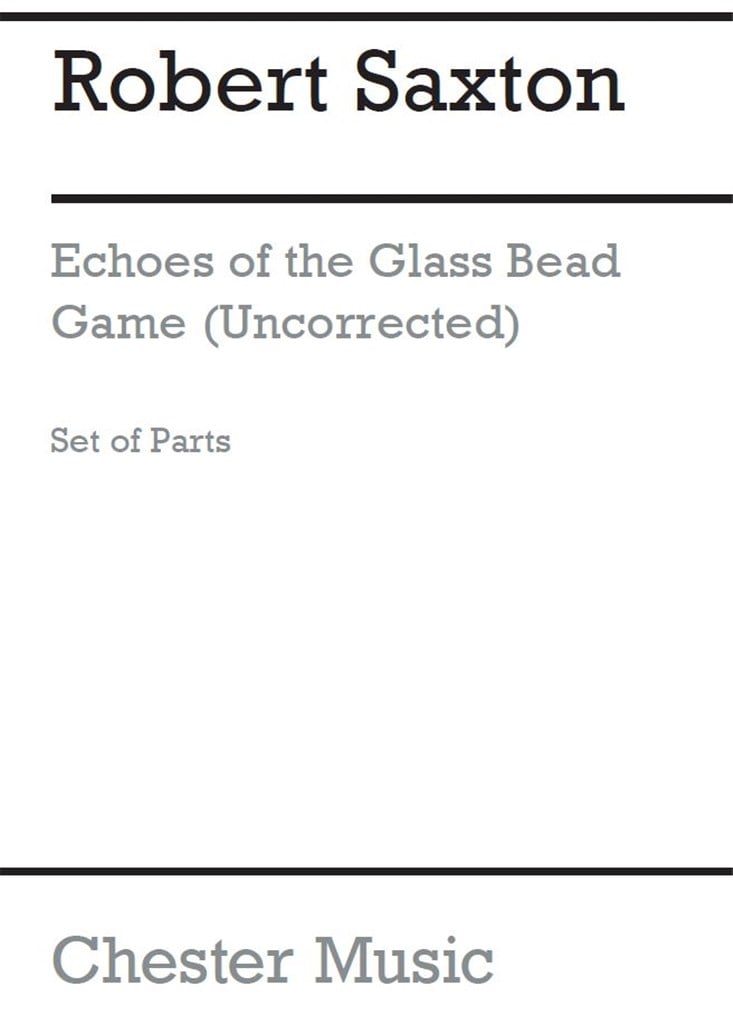 Echoes Of The Glass Bead Game