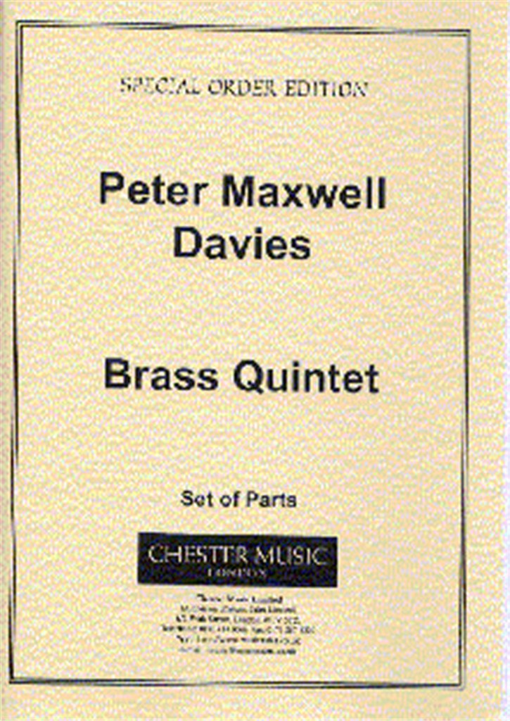Brass Quintet (Parts)