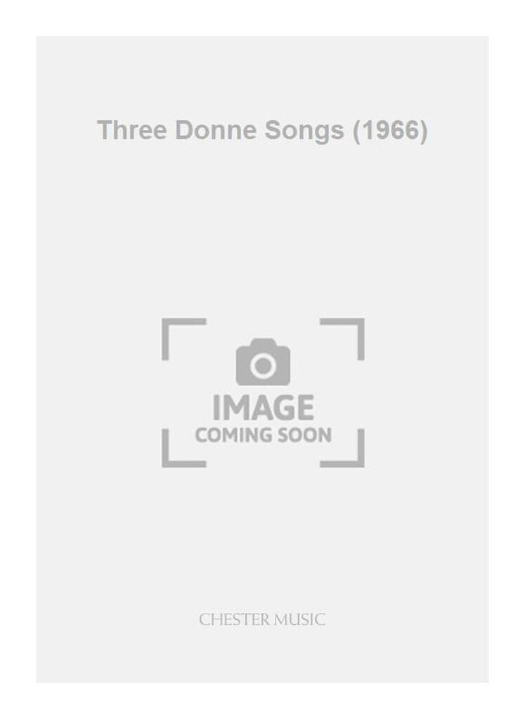 Three Donne Songs (1966)