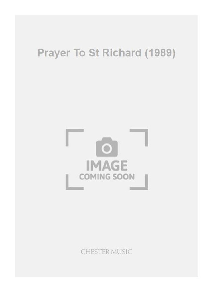 Prayer To St Richard (1989)