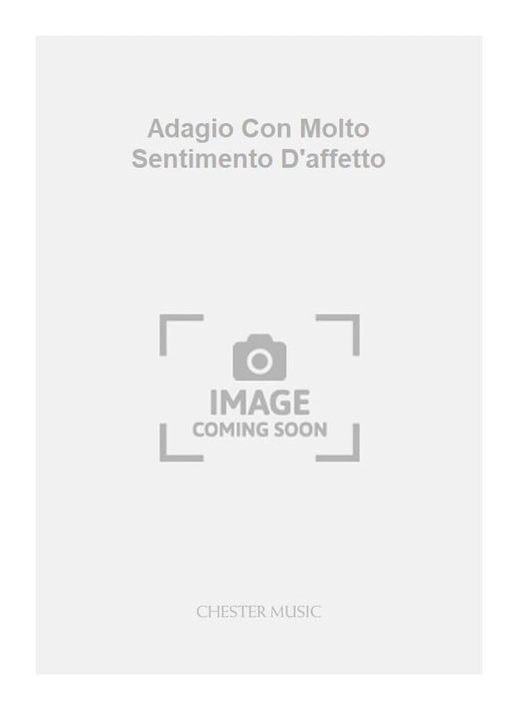 Adagio Con Molto Sentimento D'affetto