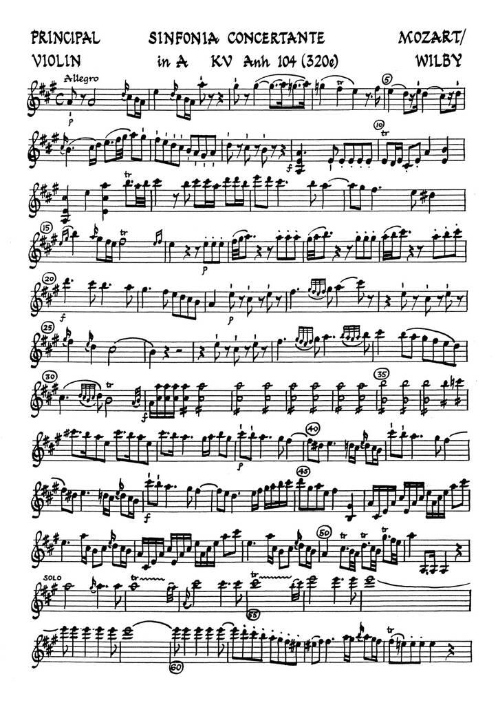 Sinfonia Concerta In A