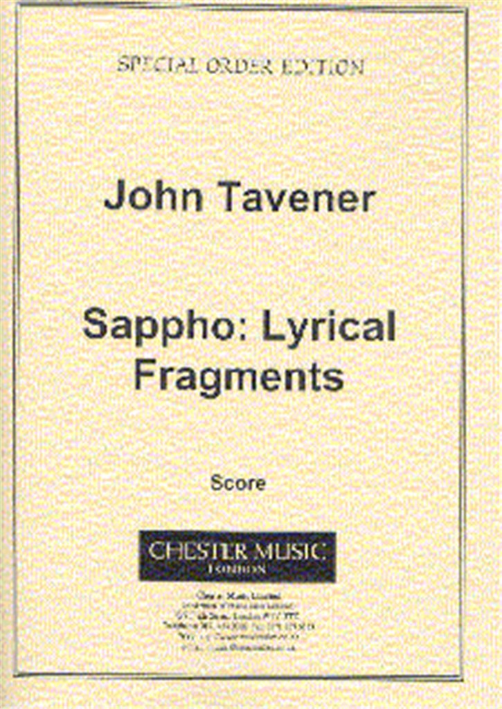 Sappho: Lyrical Fragments