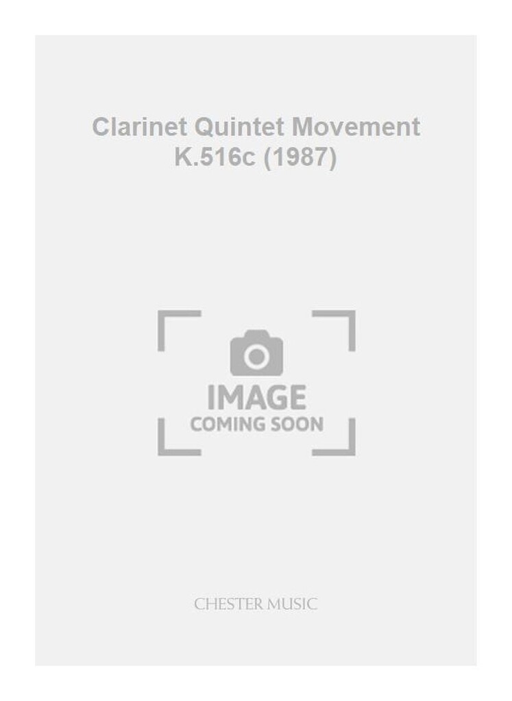 Clarinet Quintet Movement K.516c (1987)