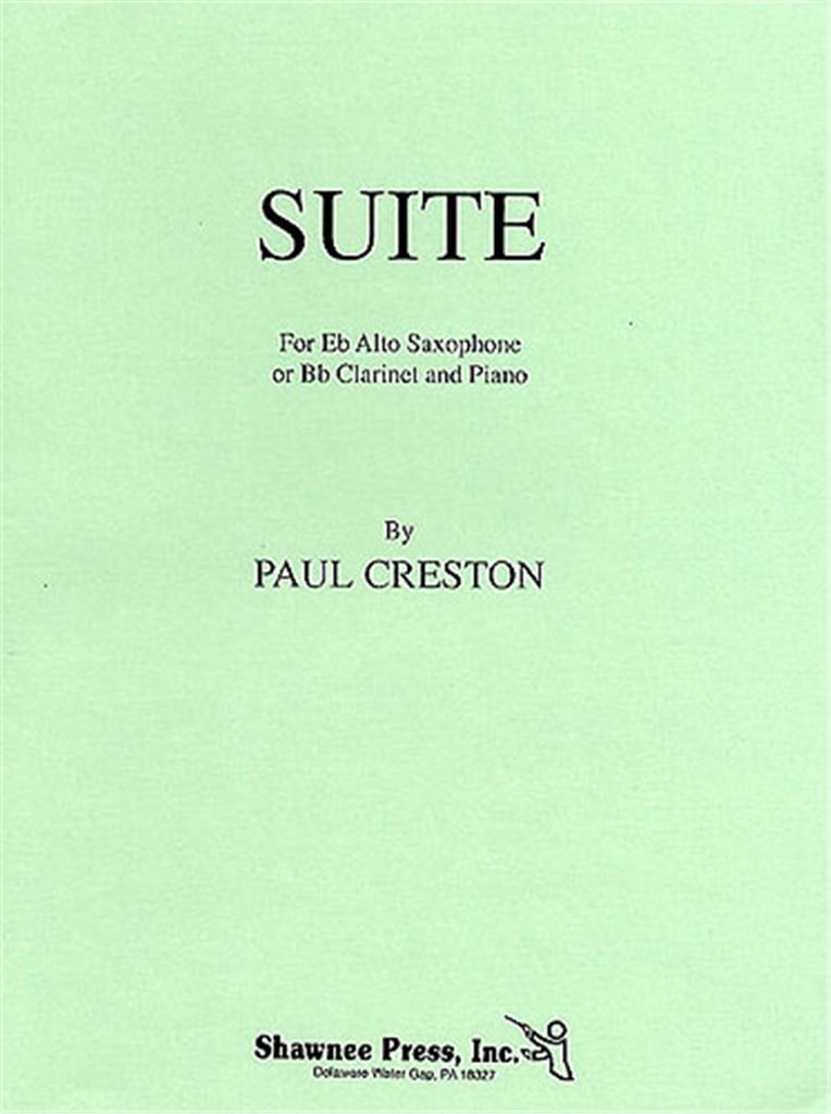 Suite For Alto Saxophone And Piano