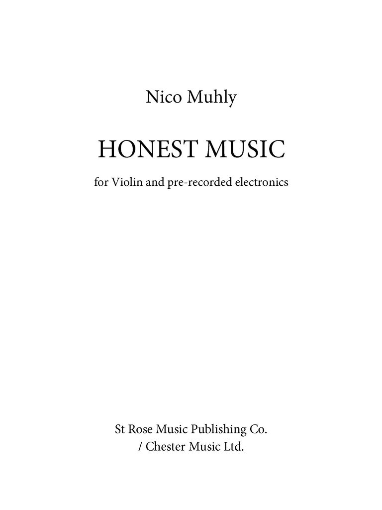 Honest Music