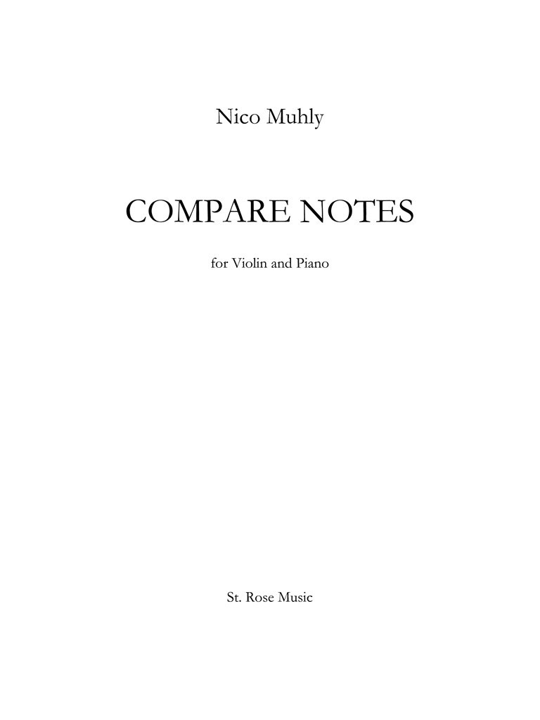 Compare Notes