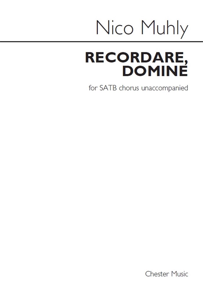 Recordare, Domine