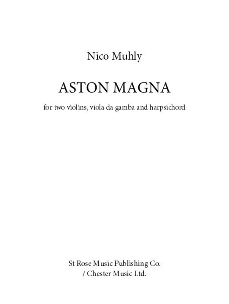 Aston Magna