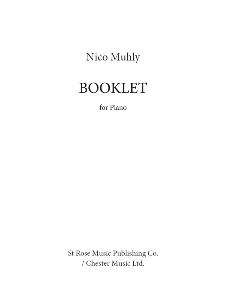 Booklet