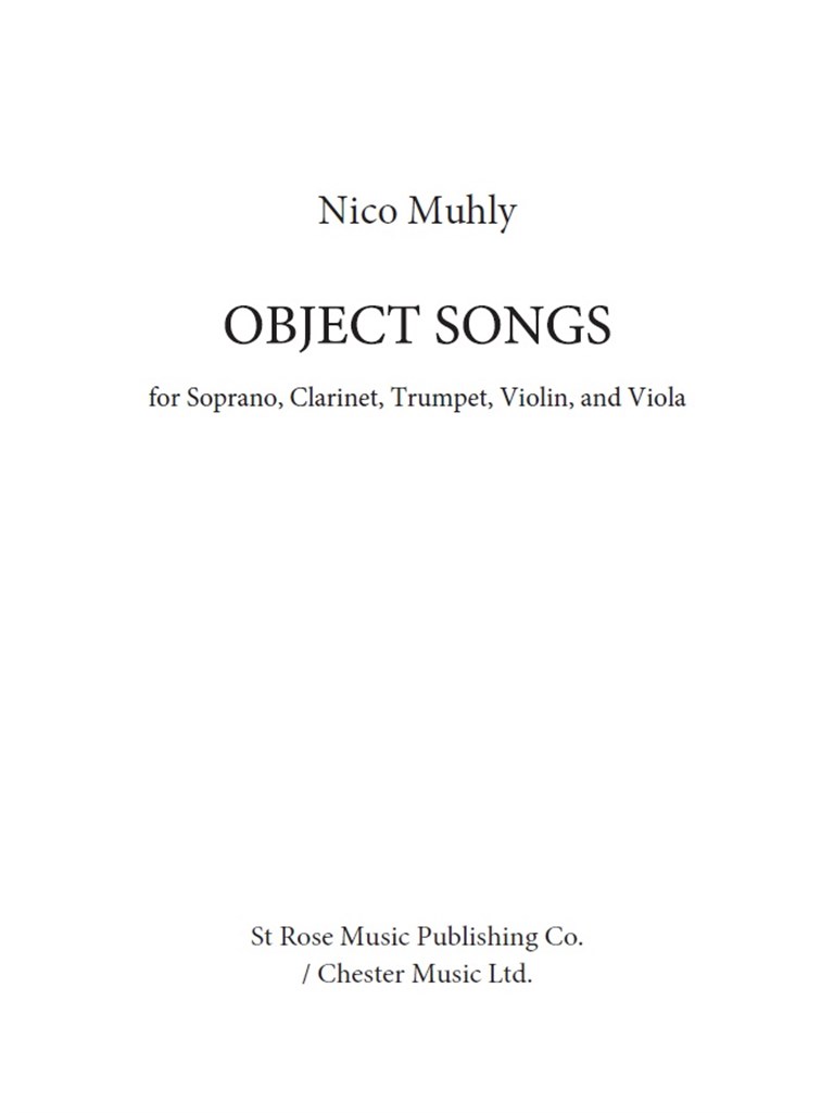 Object Songs